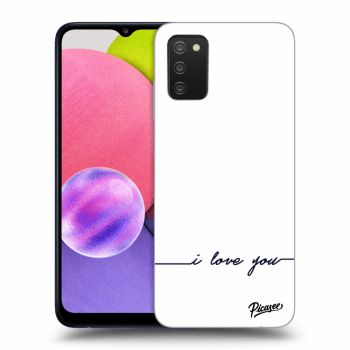 Etui na Samsung Galaxy A02s A025G - I love you