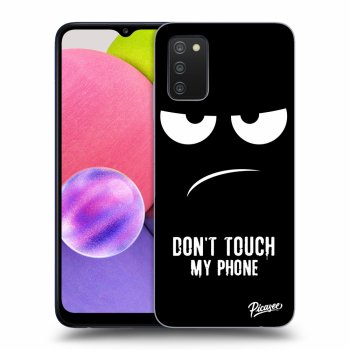 Etui na Samsung Galaxy A02s A025G - Don't Touch My Phone