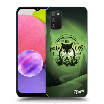 Picasee ULTIMATE CASE pro Samsung Galaxy A02s A025G - Wolf life