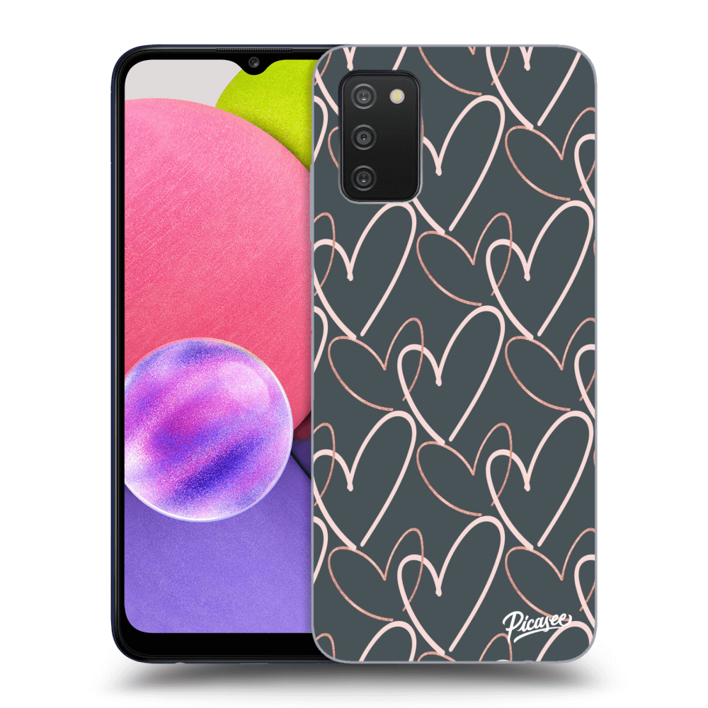 Picasee ULTIMATE CASE pro Samsung Galaxy A02s A025G - Lots of love