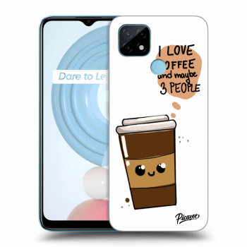 Etui na Realme C21 - Cute coffee