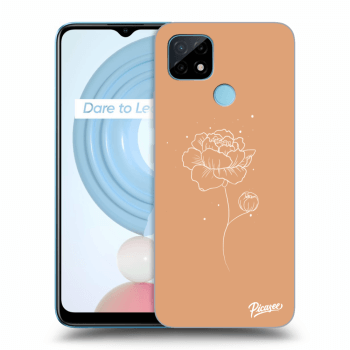 Etui na Realme C21 - Peonies