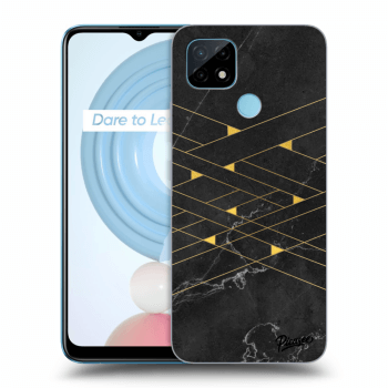 Etui na Realme C21 - Gold Minimal