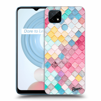 Etui na Realme C21 - Colorful roof