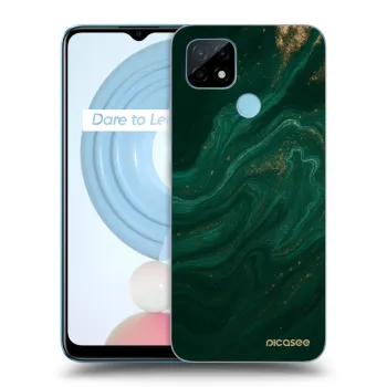 Etui na Realme C21 - Green