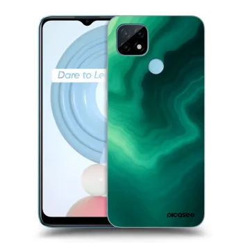 Etui na Realme C21 - Malachite