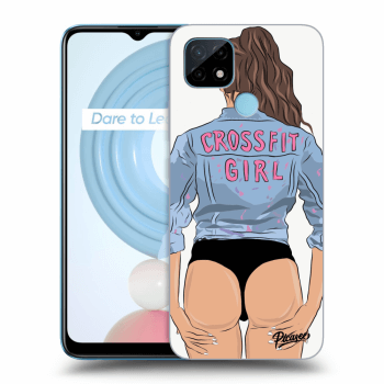 Etui na Realme C21 - Crossfit girl - nickynellow