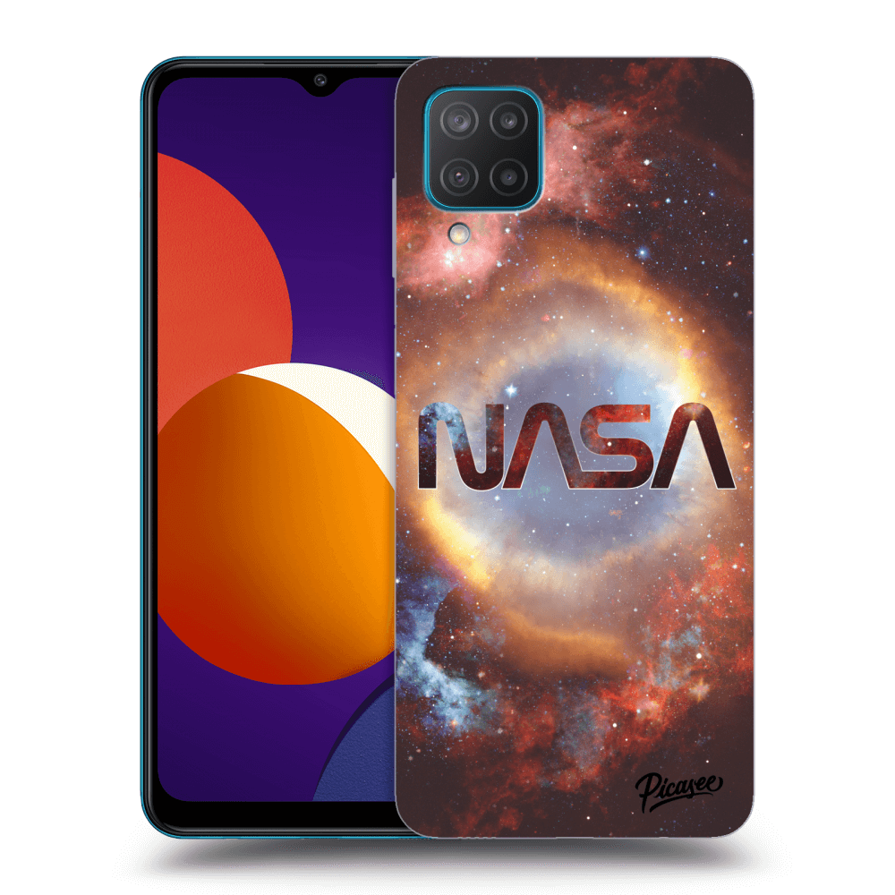 Picasee silikonowe przeźroczyste etui na Samsung Galaxy M12 M127F - Nebula