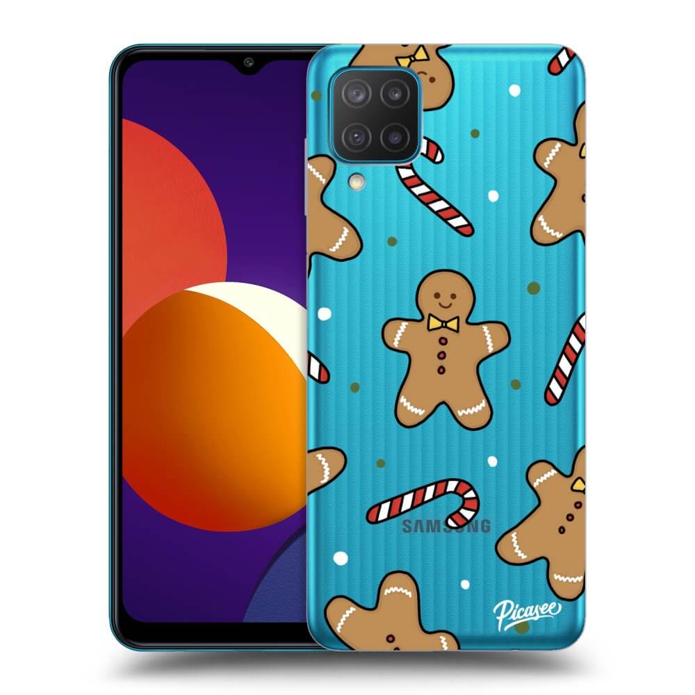 Picasee silikonowe przeźroczyste etui na Samsung Galaxy M12 M127F - Gingerbread