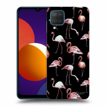 Picasee ULTIMATE CASE pro Samsung Galaxy M12 M127F - Flamingos