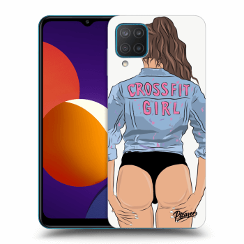 Etui na Samsung Galaxy M12 M127F - Crossfit girl - nickynellow