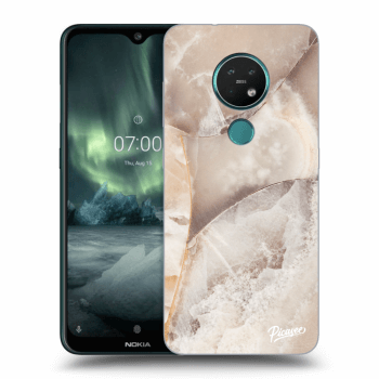 Etui na Nokia 7.2 - Cream marble