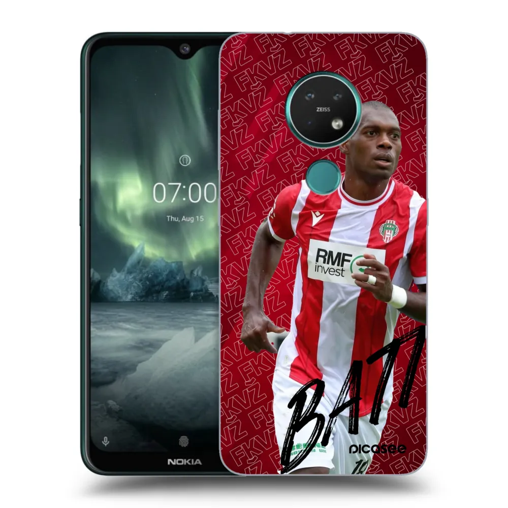 Picasee silikonowe przeźroczyste etui na Nokia 7.2 - FK Viktoria Žižkov F