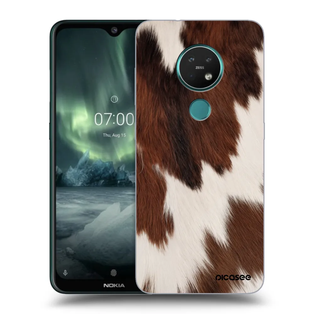 Picasee silikonowe przeźroczyste etui na Nokia 7.2 - Rustica