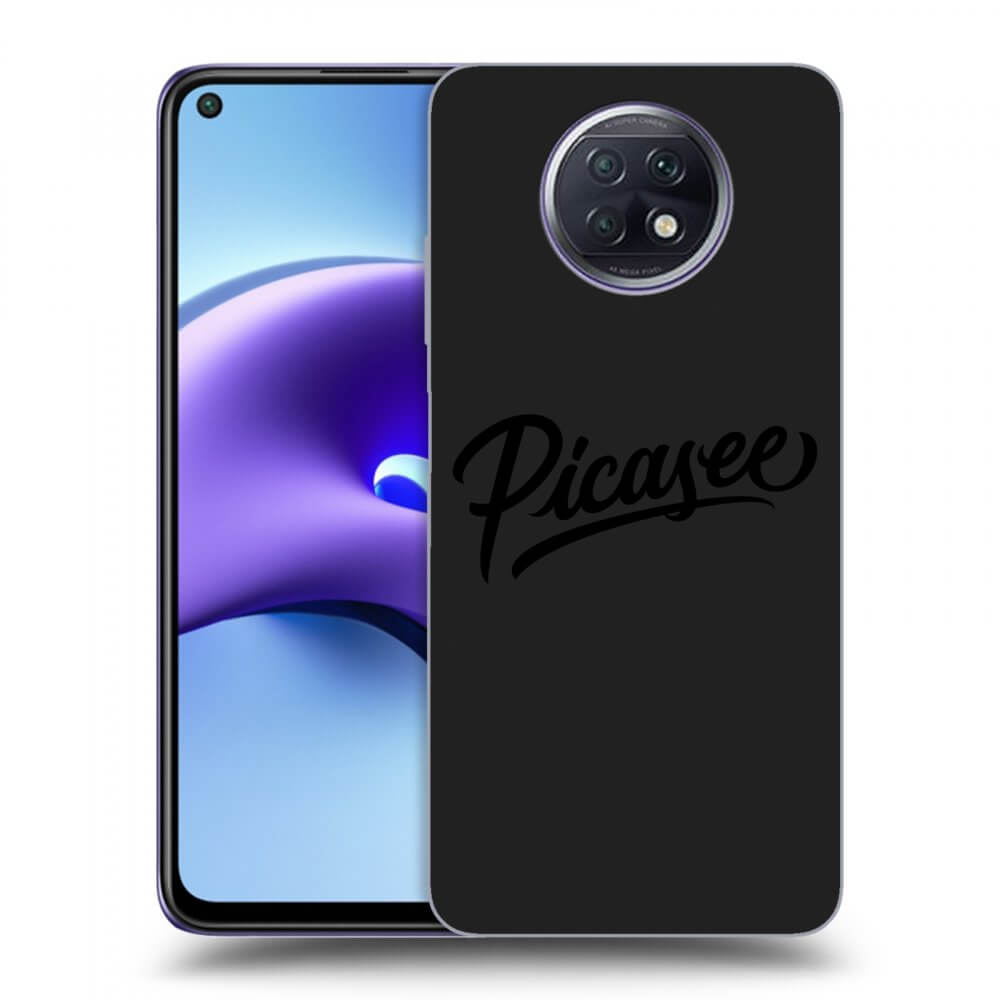 Picasee silikonowe czarne etui na Xiaomi Redmi Note 9T - Picasee - black