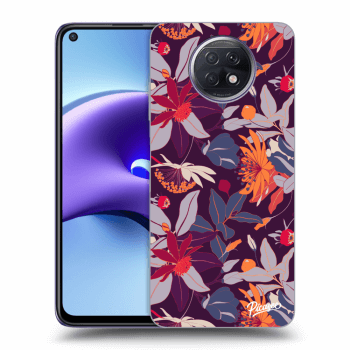 Etui na Xiaomi Redmi Note 9T - Purple Leaf