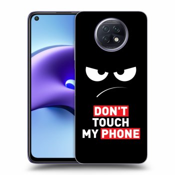 Etui na Xiaomi Redmi Note 9T - Angry Eyes - Transparent