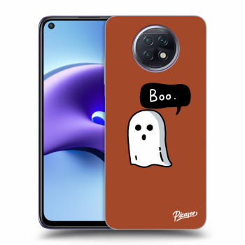 Picasee silikonowe przeźroczyste etui na Xiaomi Redmi Note 9T - Boo