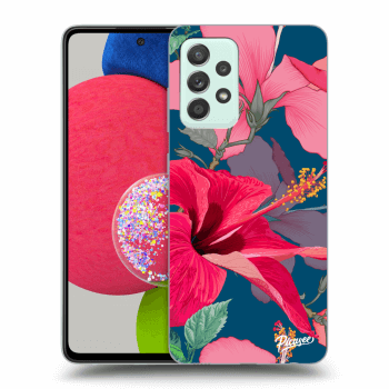 Etui na Samsung Galaxy A52s 5G A528B - Hibiscus