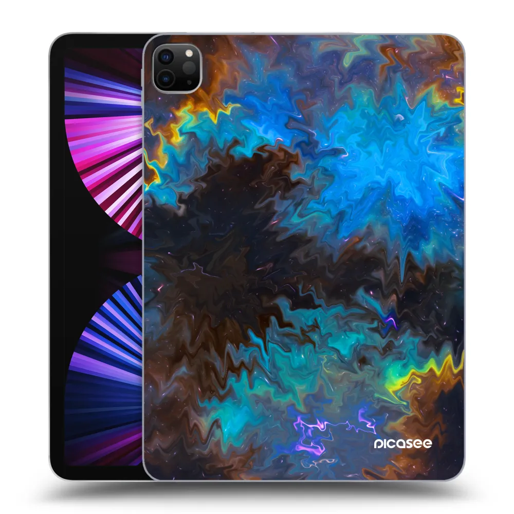 Picasee silikonowe czarne etui na Apple iPad Pro 11" 2021 (3.gen) - Space