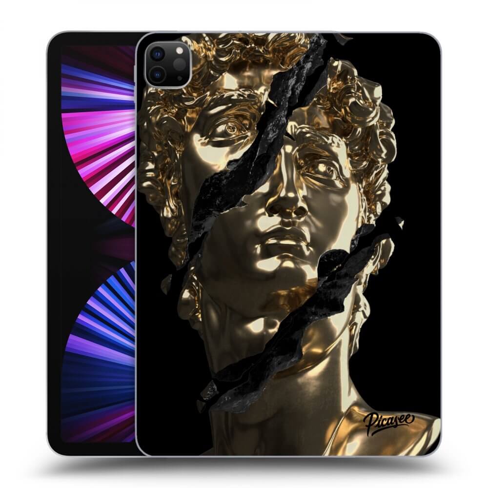Picasee silikonowe czarne etui na Apple iPad Pro 11" 2021 (3.gen) - Golder