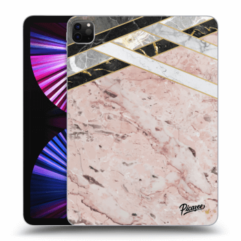 Etui na Apple iPad Pro 11" 2021 (3.gen) - Pink geometry