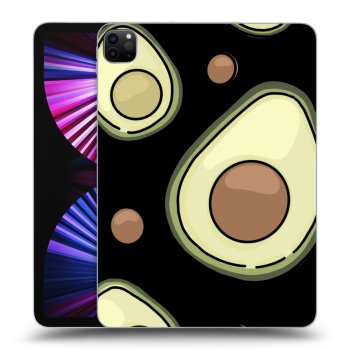 Picasee silikonowe czarne etui na Apple iPad Pro 11" 2021 (3.gen) - Avocado