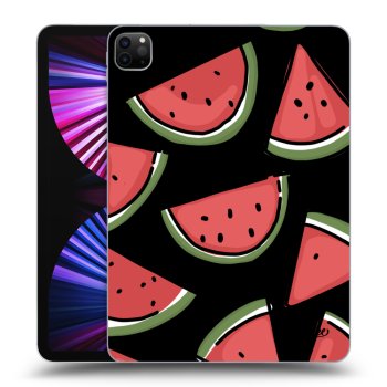 Picasee silikonowe czarne etui na Apple iPad Pro 11" 2021 (3.gen) - Melone