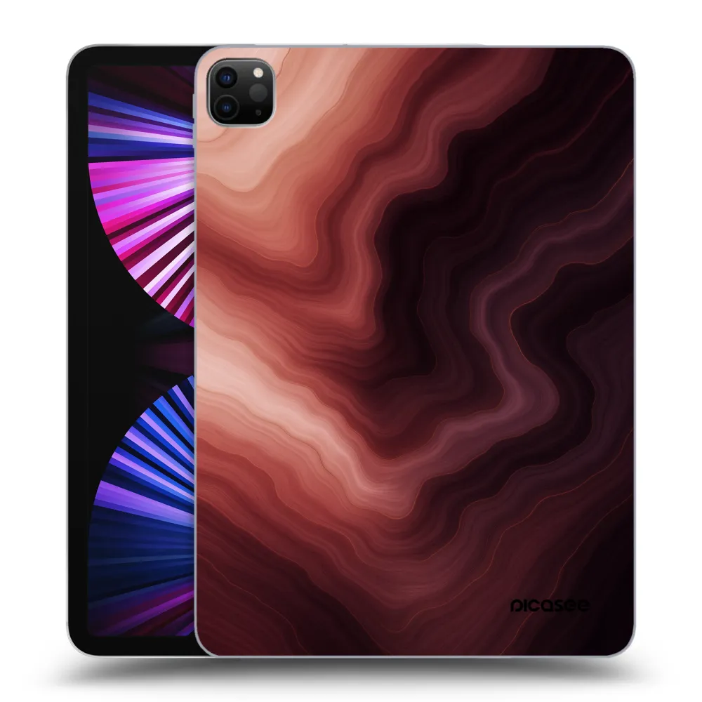 Picasee silikonowe czarne etui na Apple iPad Pro 11" 2021 (3.gen) - Rouge