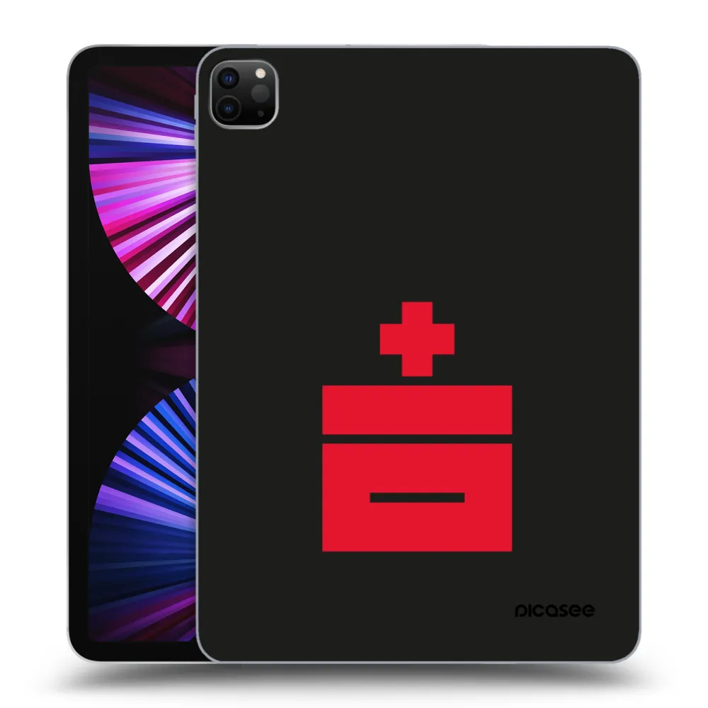 Picasee silikonowe czarne etui na Apple iPad Pro 11" 2021 (3.gen) - Le Plastenciaga