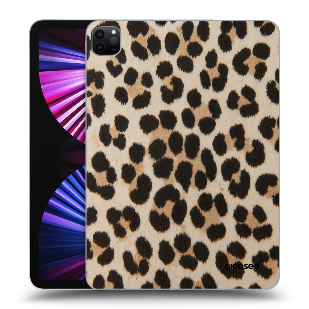 Picasee silikonowe czarne etui na Apple iPad Pro 11" 2021 (3.gen) - Brown Tiger