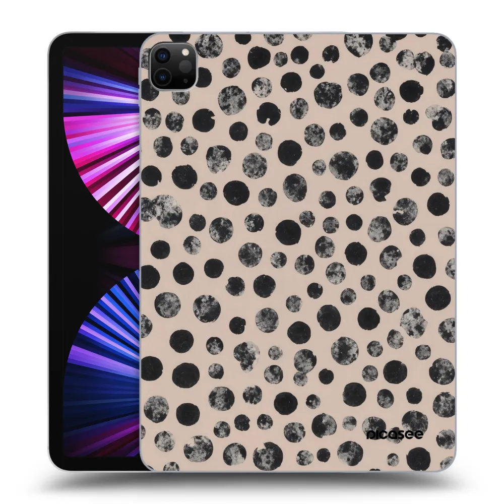 Picasee silikonowe czarne etui na Apple iPad Pro 11" 2021 (3.gen) - Dots