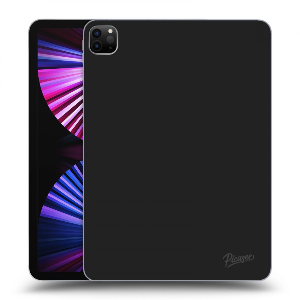 Picasee silikonowe czarne etui na Apple iPad Pro 11" 2021 (3.gen) - Clear