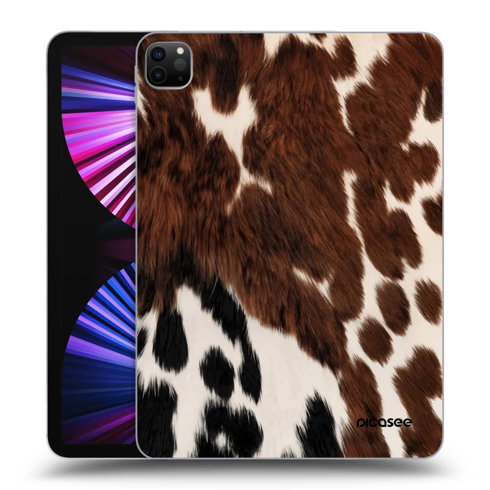 Picasee silikonowe czarne etui na Apple iPad Pro 11" 2021 (3.gen) - Rust