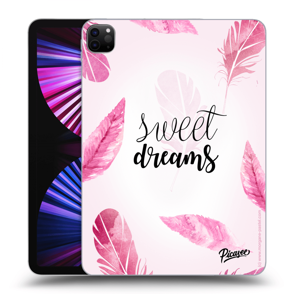 Picasee silikonowe przeźroczyste etui na Apple iPad Pro 11" 2021 (3.gen) - Sweet dreams