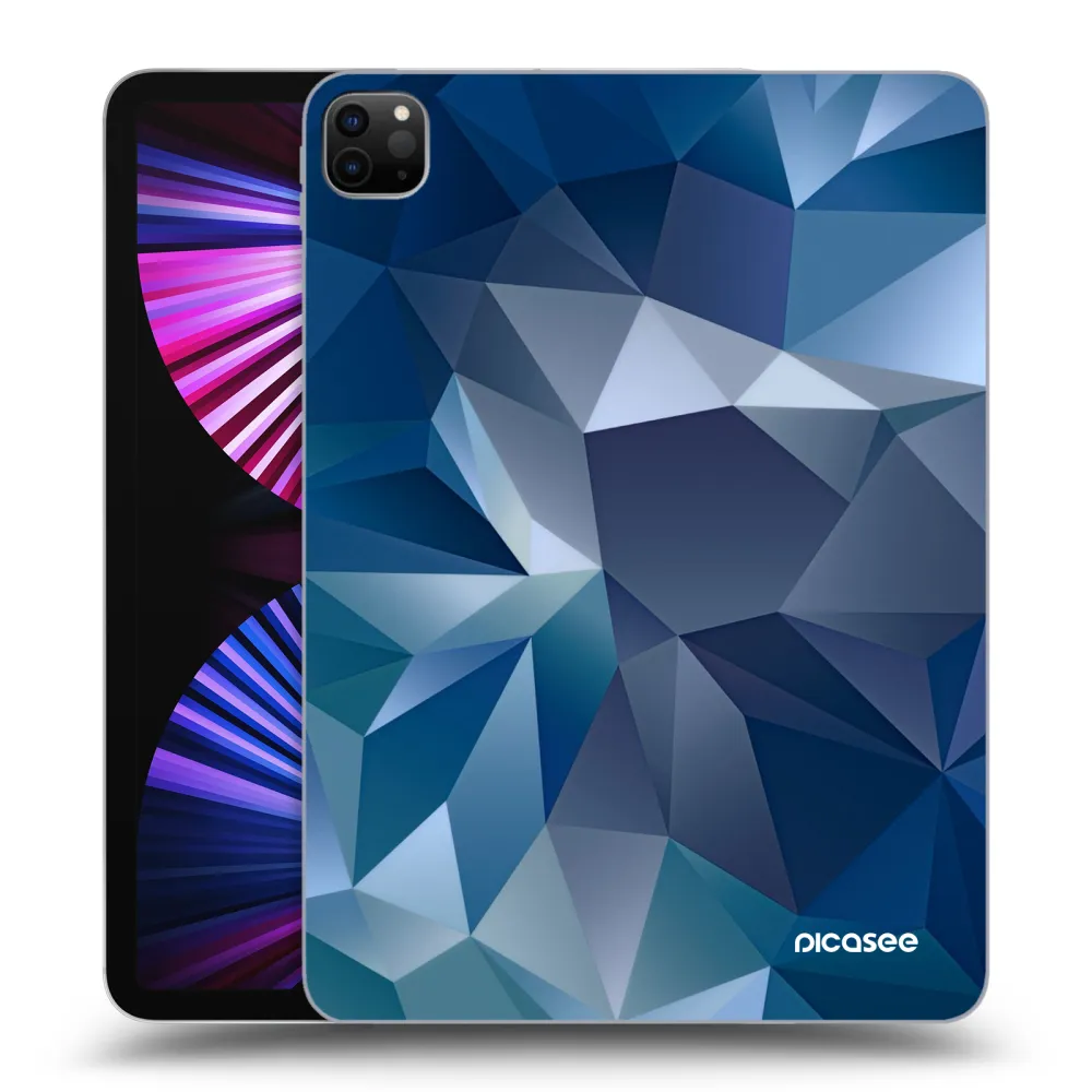 Picasee silikonowe czarne etui na Apple iPad Pro 11" 2021 (3.gen) - Wallpaper