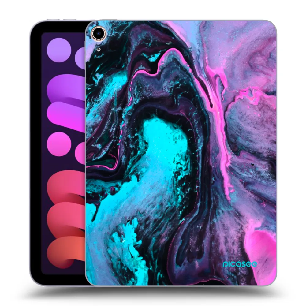 Picasee silikonowe przeźroczyste etui na Apple iPad mini 2021 (6. gen) - Lean 2