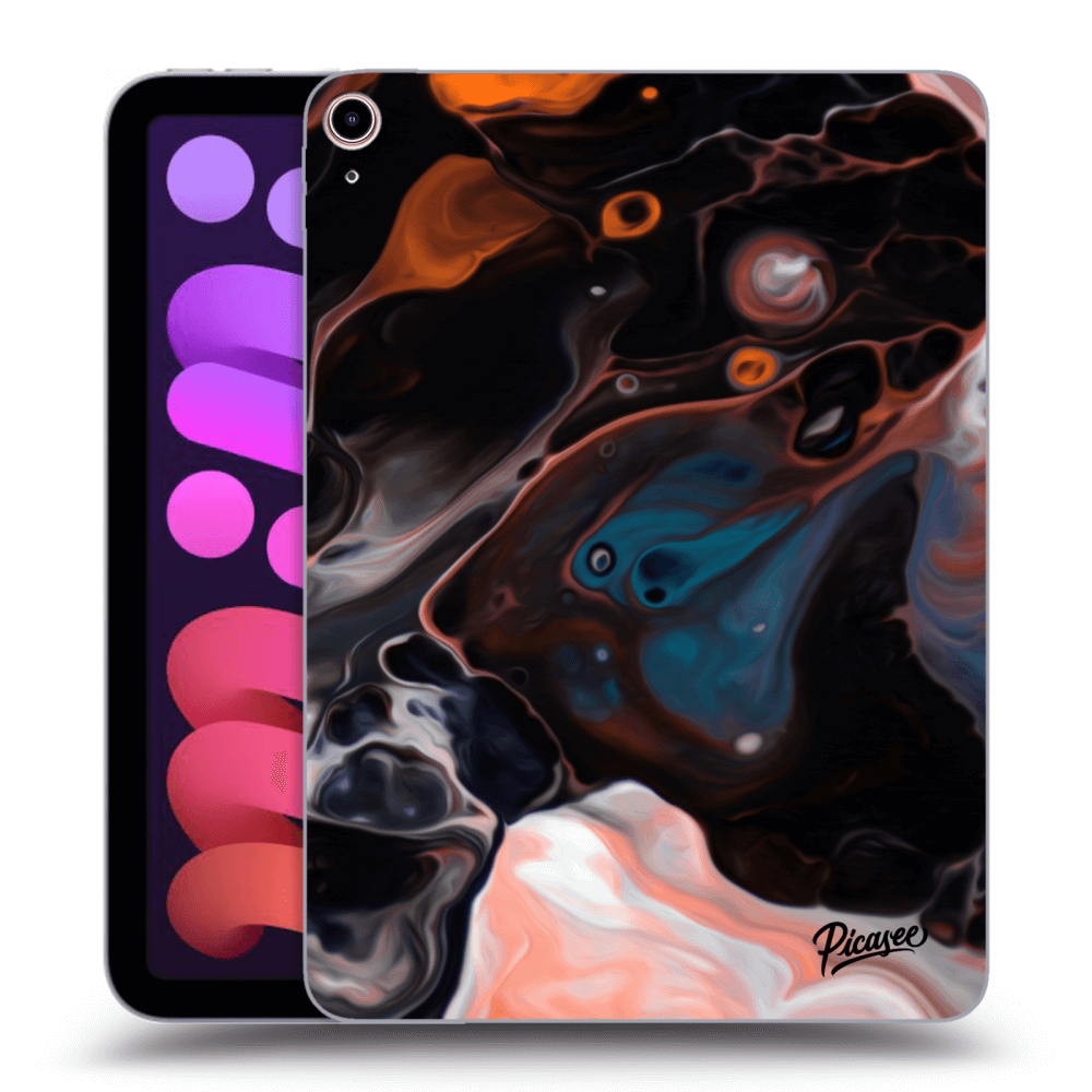 Picasee silikonowe czarne etui na Apple iPad mini 2021 (6. gen) - Cream