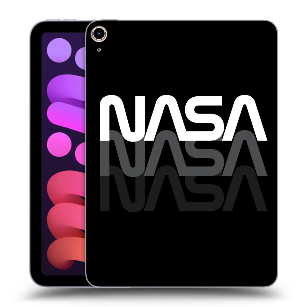 Picasee silikonowe przeźroczyste etui na Apple iPad mini 2021 (6. gen) - NASA Triple