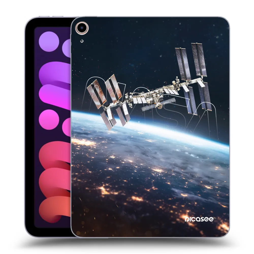 Picasee silikonowe przeźroczyste etui na Apple iPad mini 2021 (6. gen) - Station
