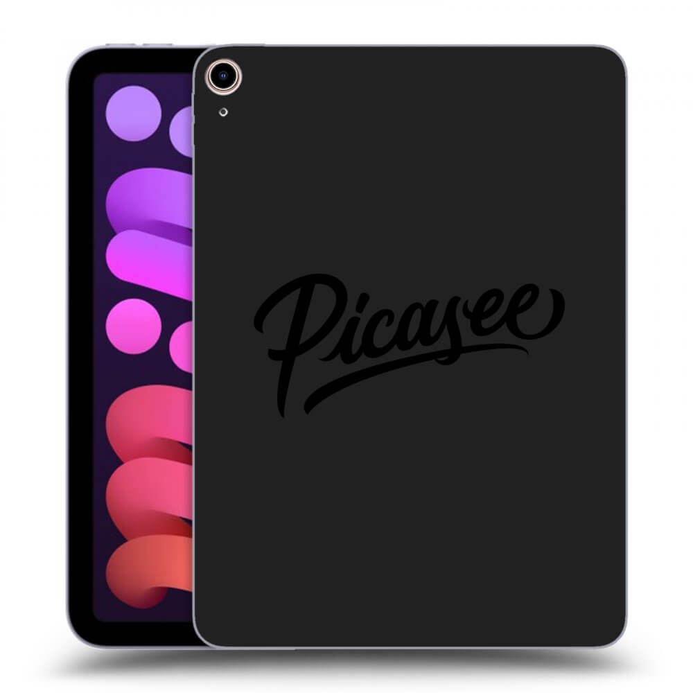 Picasee silikonowe czarne etui na Apple iPad mini 2021 (6. gen) - Picasee - old logo - black