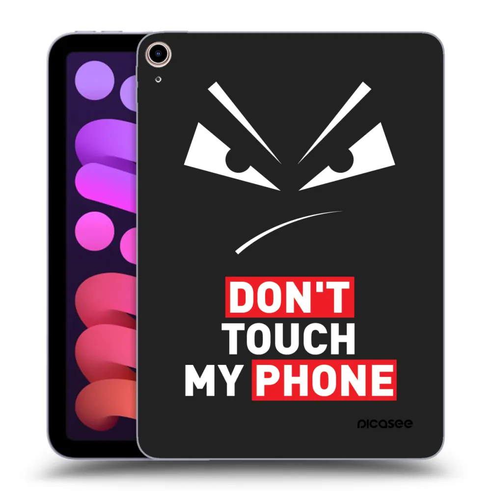 Picasee silikonowe czarne etui na Apple iPad mini 2021 (6. gen) - Evil Eye - Transparent