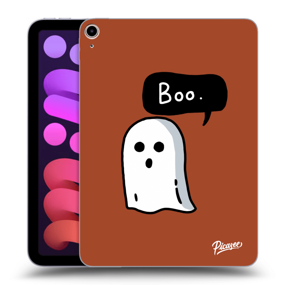 Picasee silikonowe czarne etui na Apple iPad mini 2021 (6. gen) - Boo