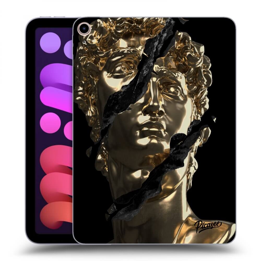 Picasee silikonowe czarne etui na Apple iPad mini 2021 (6. gen) - Golder