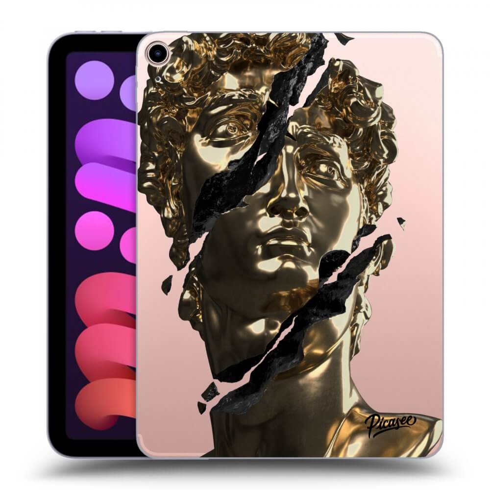 Picasee silikonowe przeźroczyste etui na Apple iPad mini 2021 (6. gen) - Golder