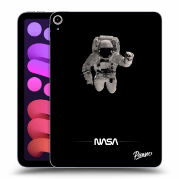 Picasee silikonowe przeźroczyste etui na Apple iPad mini 2021 (6. gen) - Astronaut Minimal