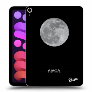 Picasee silikonowe czarne etui na Apple iPad mini 2021 (6. gen) - Moon Minimal