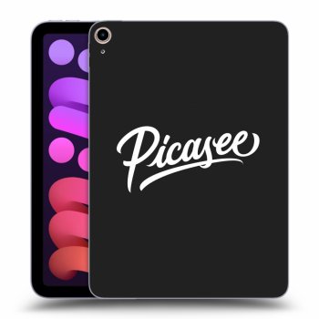 Picasee silikonowe czarne etui na Apple iPad mini 2021 (6. gen) - Picasee - old logo - white