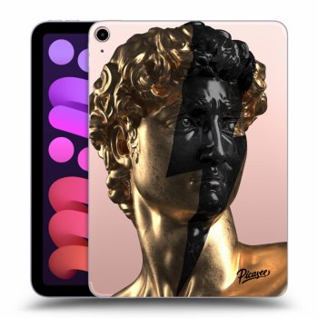 Picasee silikonowe przeźroczyste etui na Apple iPad mini 2021 (6. gen) - Wildfire - Gold