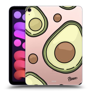 Picasee silikonowe przeźroczyste etui na Apple iPad mini 2021 (6. gen) - Avocado